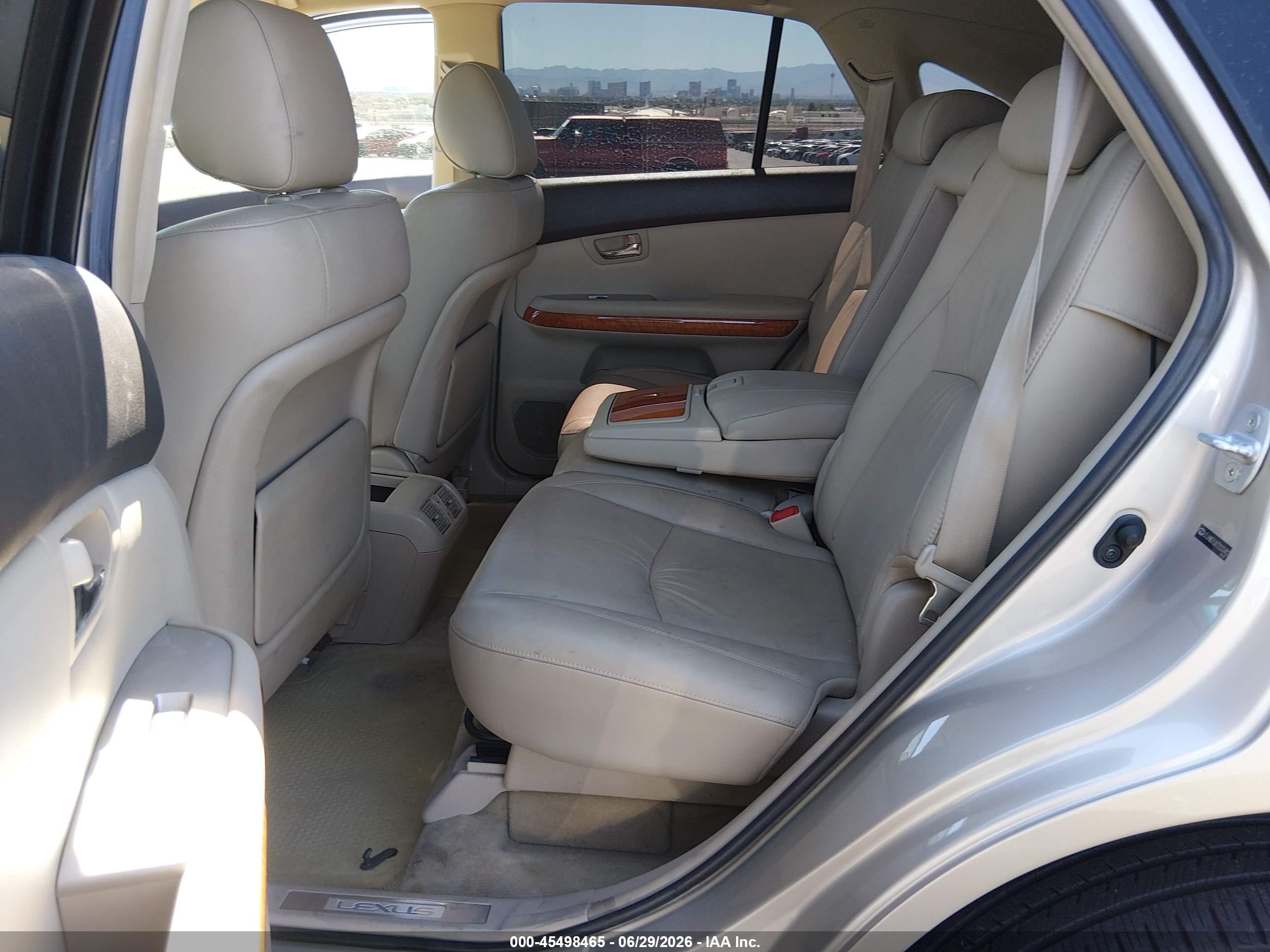 2007 Lexus Rx 400h   Beige vin: JTJHW31UX72020482