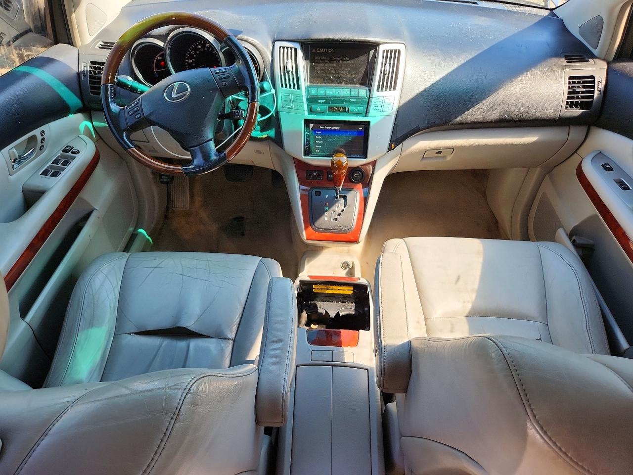 2007 Lexus Rx 400h Blue vin: JTJHW31UX72020871