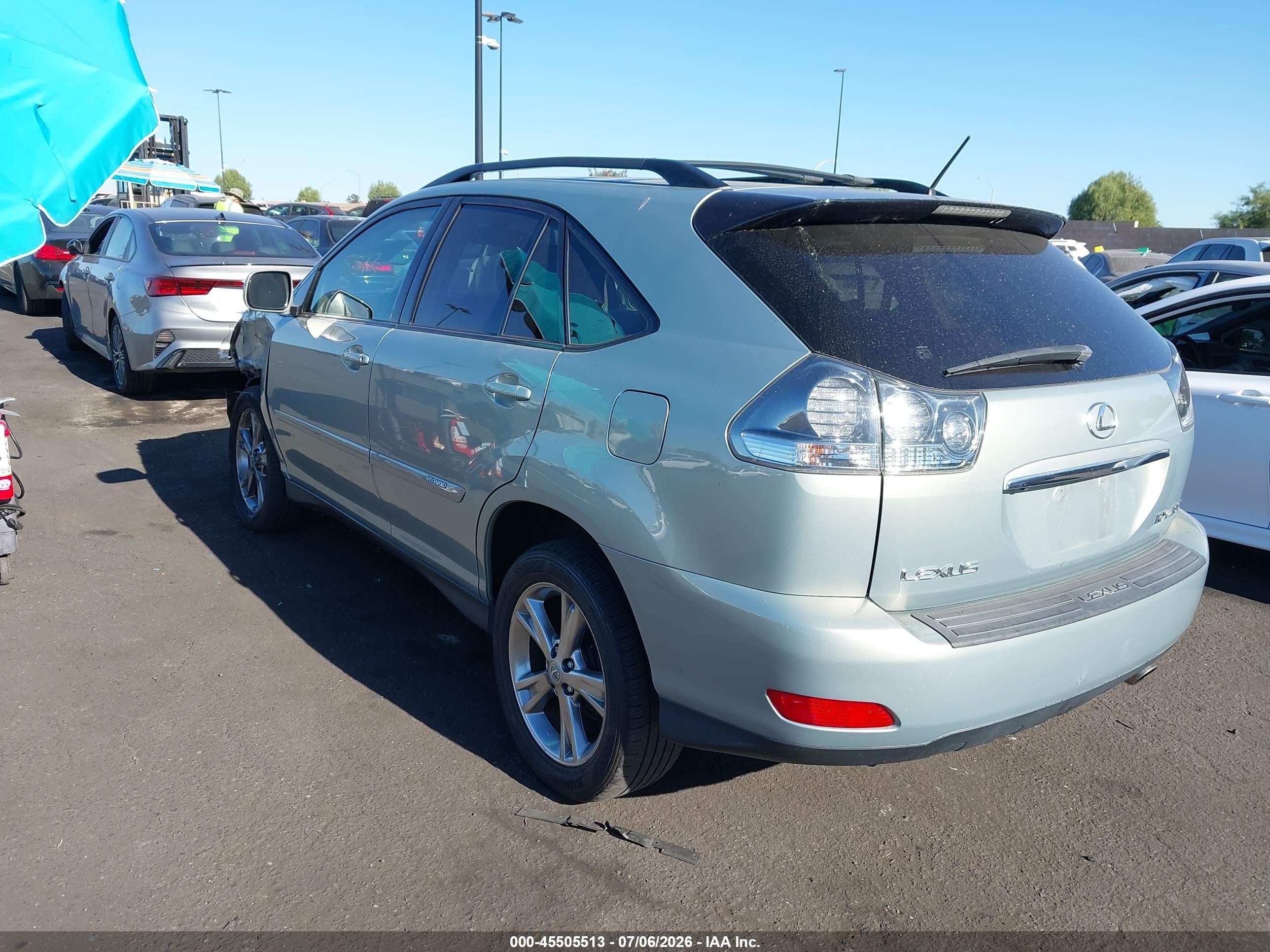 2007 Lexus Rx 400h   Beige vin: JTJHW31UX72030610