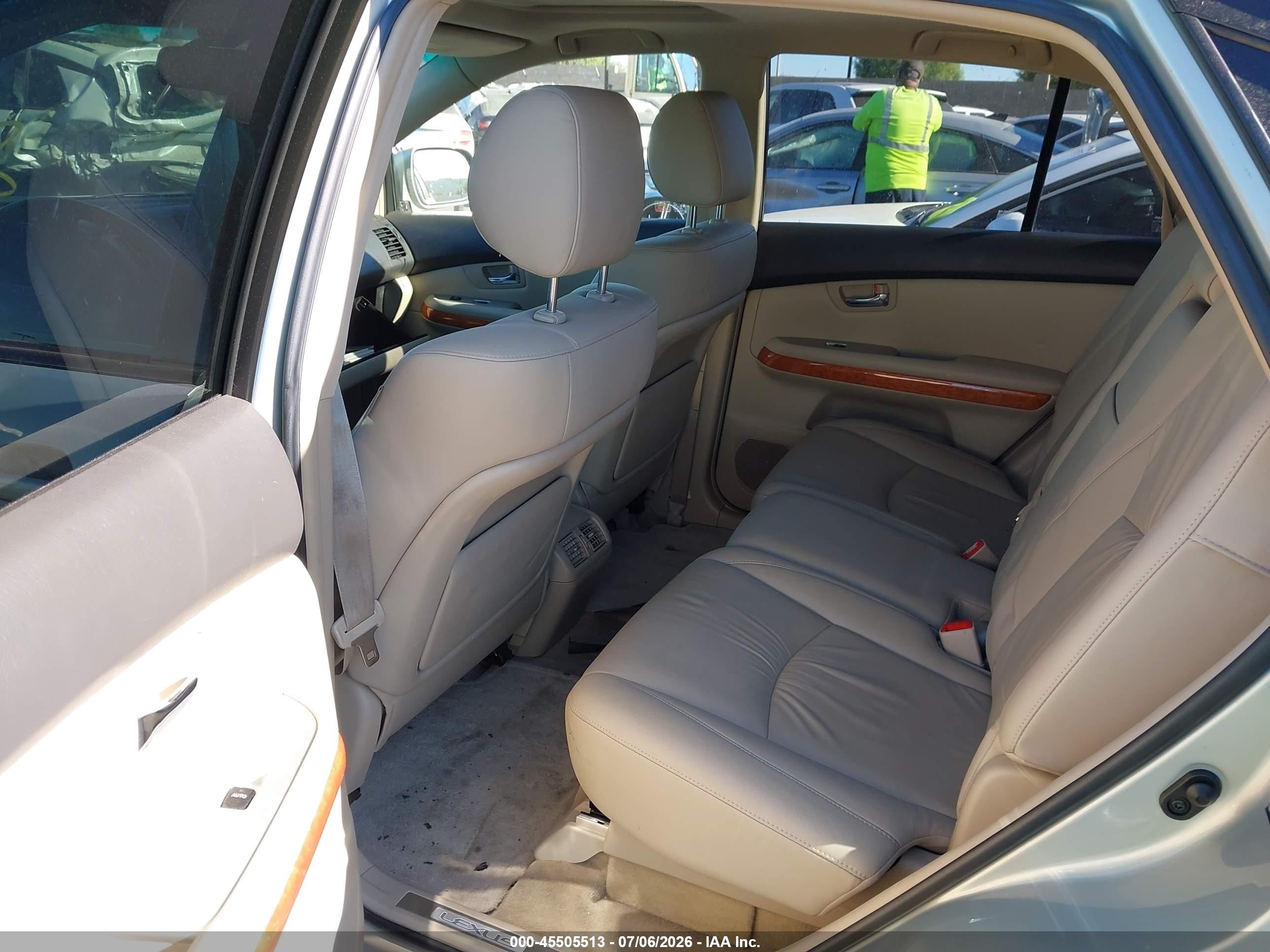 2007 Lexus Rx 400h   Beige vin: JTJHW31UX72030610
