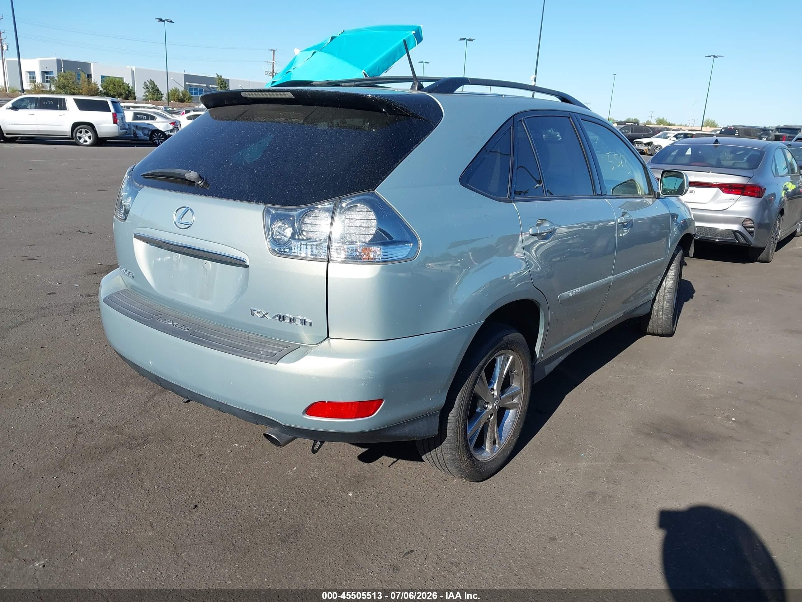 2007 Lexus Rx 400h   Beige vin: JTJHW31UX72030610