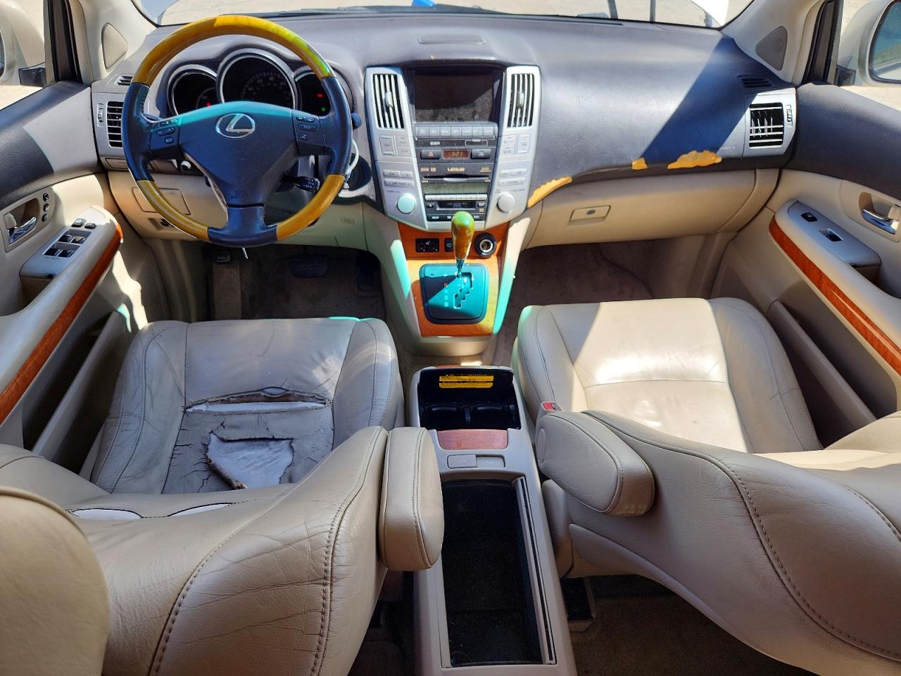 2007 Lexus Rx 400h Gold vin: JTJHW31UX72031627