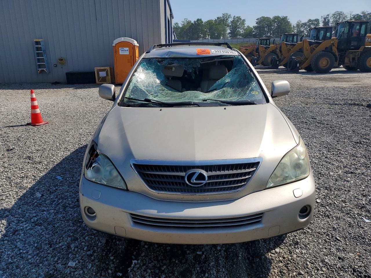 2007 Lexus Rx 400h Gold vin: JTJHW31UX72031885