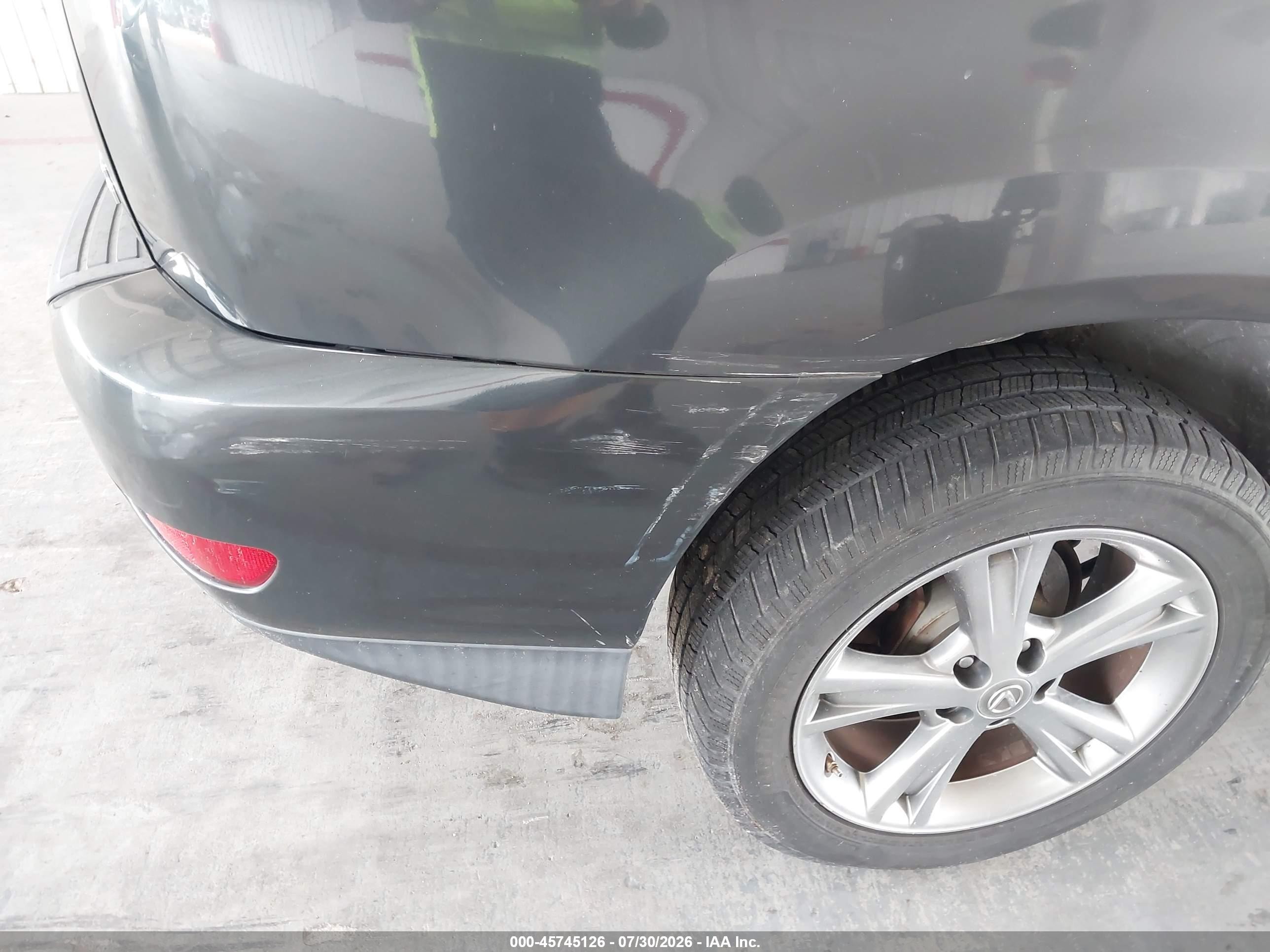 2007 Lexus Rx 400h   Gray vin: JTJHW31UX72034124