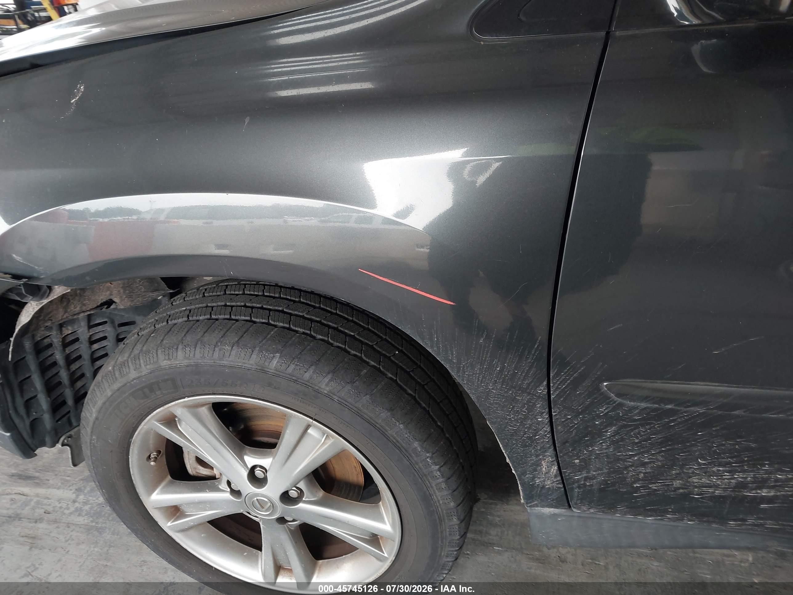 2007 Lexus Rx 400h   Gray vin: JTJHW31UX72034124