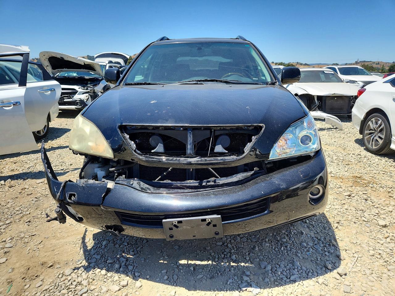 2007 Lexus Rx 400h Черный vin: JTJHW31UX72035595