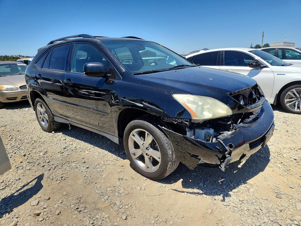 2007 Lexus Rx 400h Черный vin: JTJHW31UX72035595