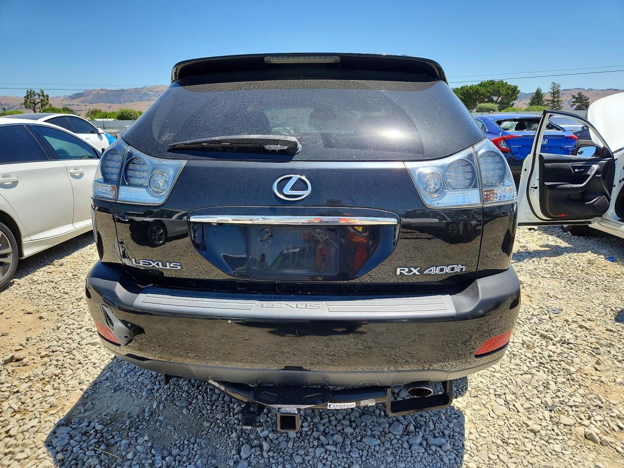 2007 Lexus Rx 400h Черный vin: JTJHW31UX72035595