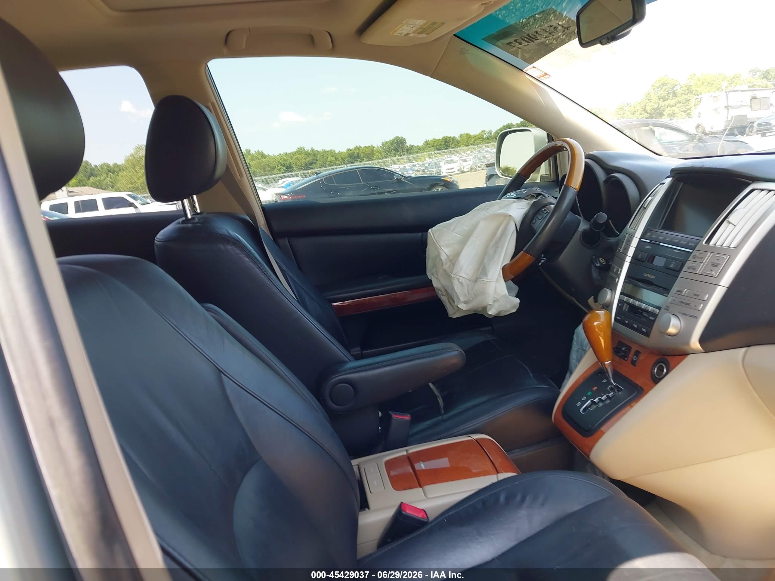 2008 Lexus Rx 400h   Gold vin: JTJHW31UX82047411
