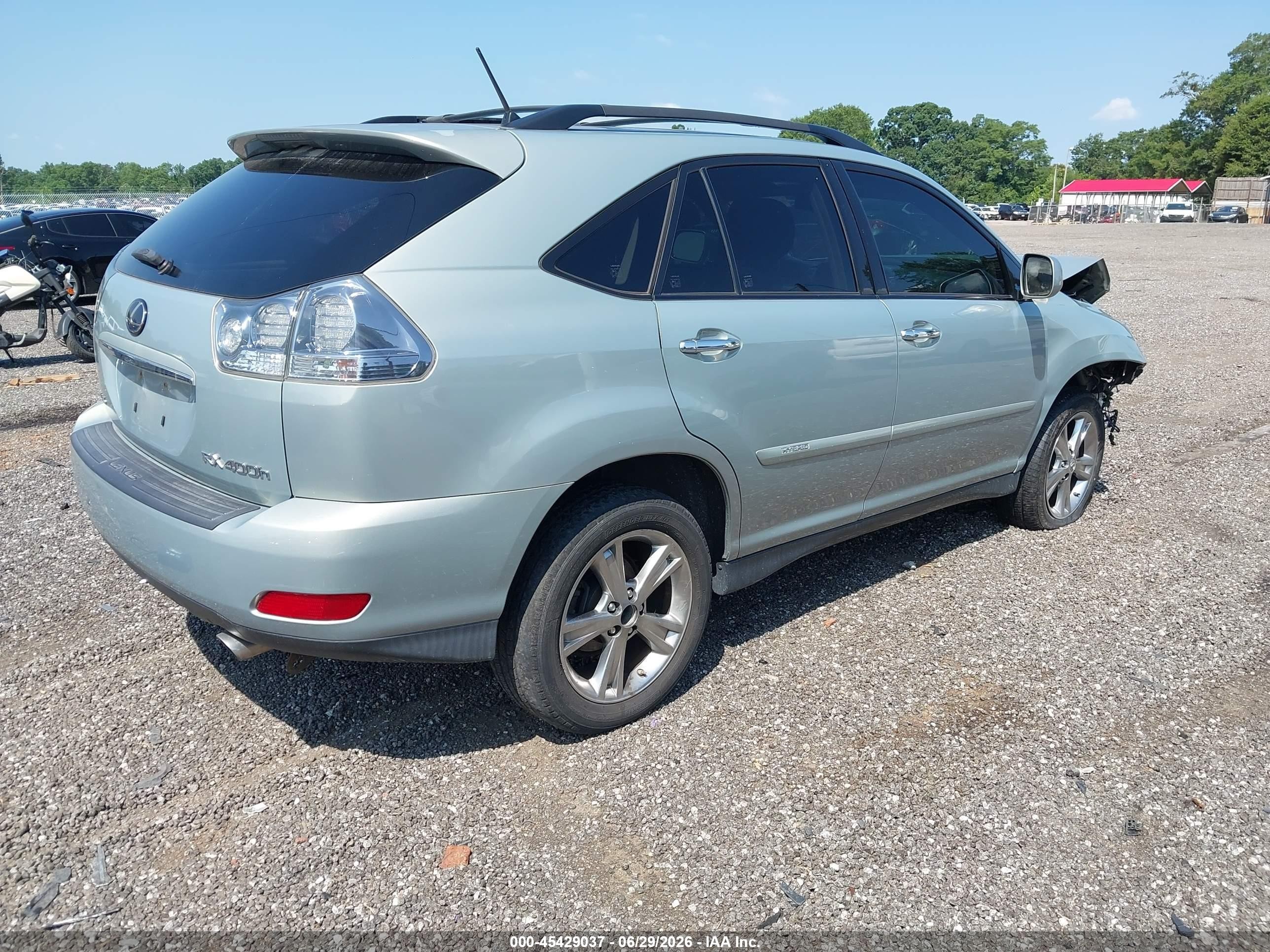 2008 Lexus Rx 400h   Gold vin: JTJHW31UX82047411
