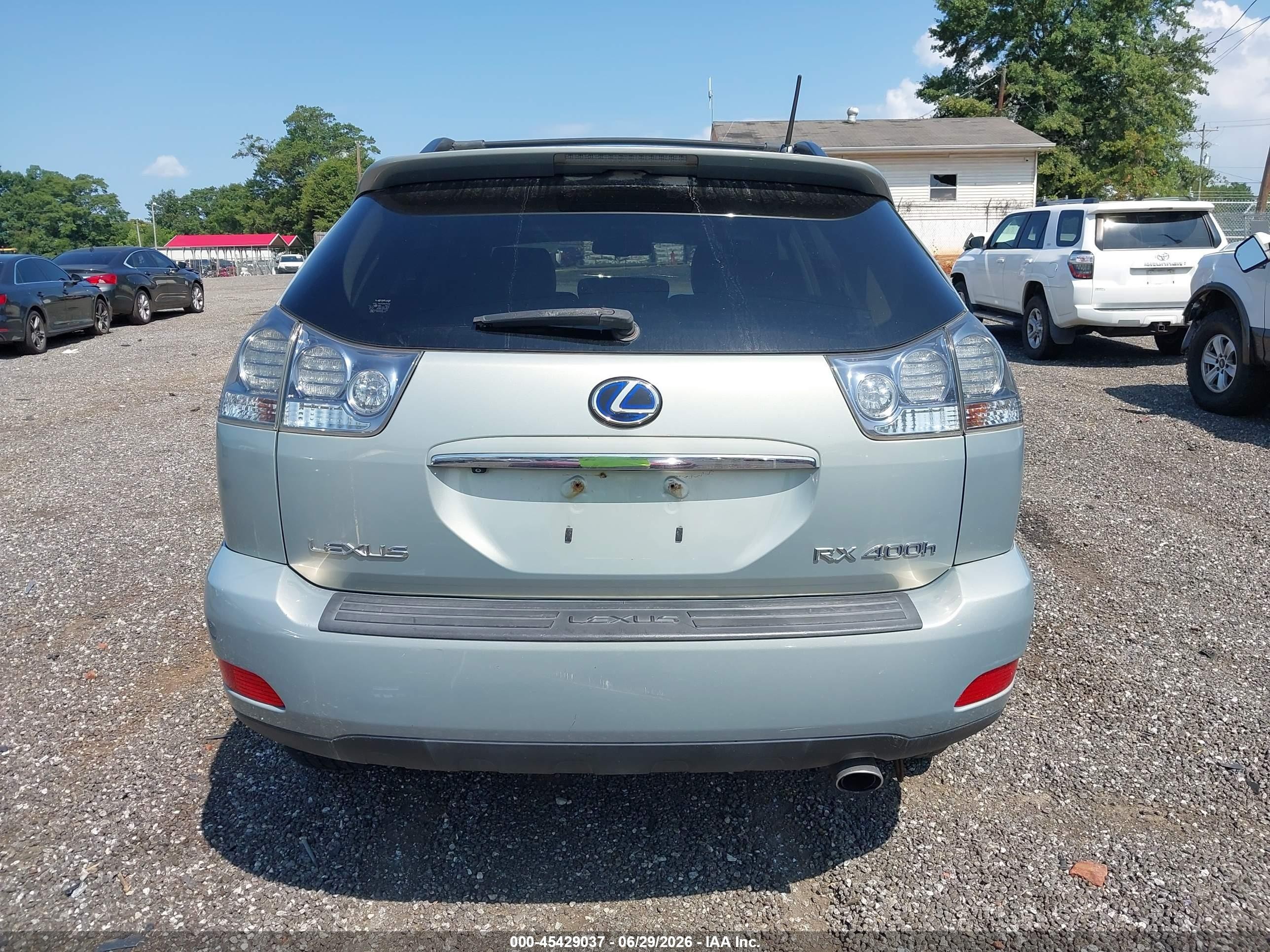 2008 Lexus Rx 400h   Gold vin: JTJHW31UX82047411