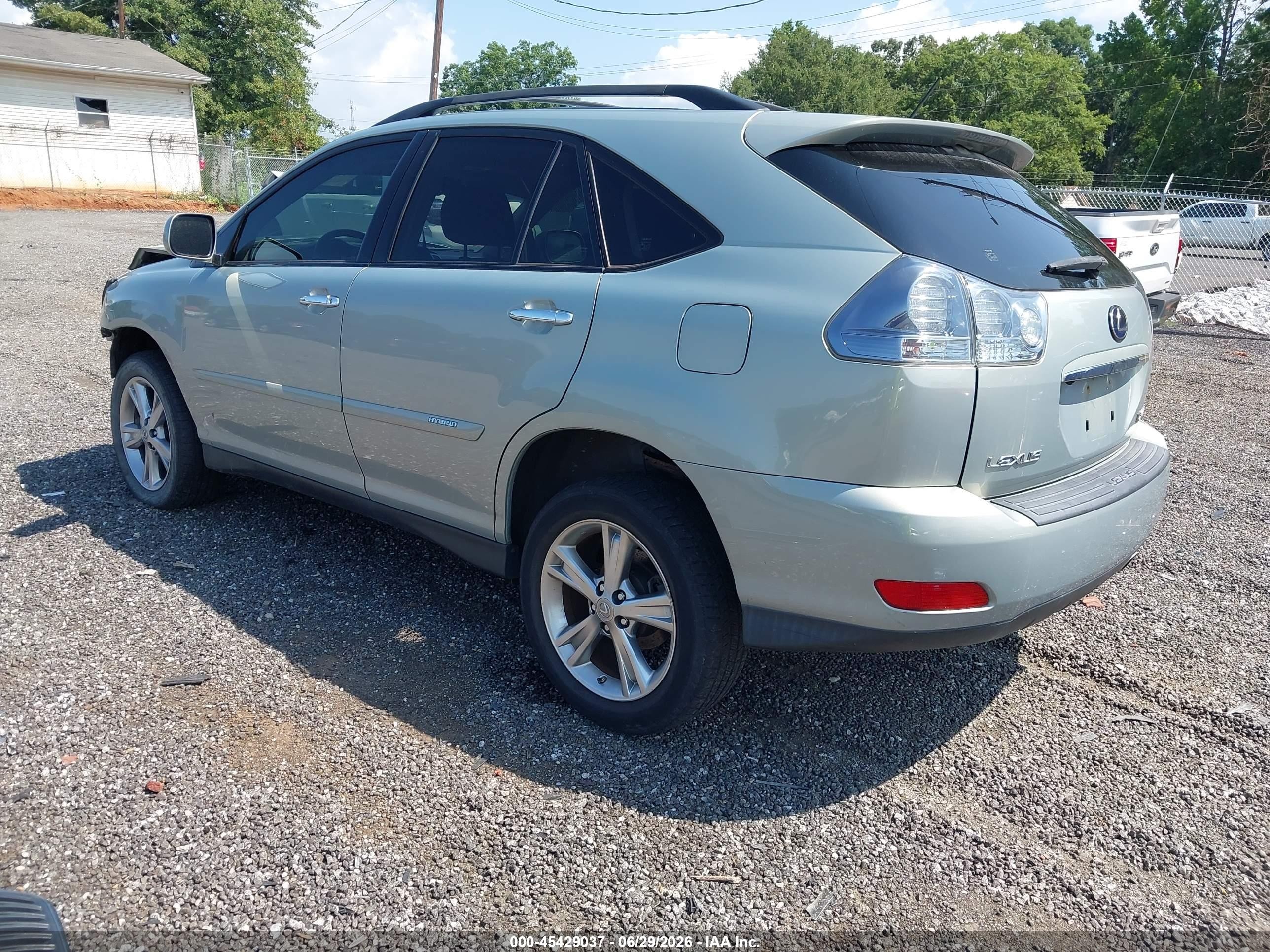 2008 Lexus Rx 400h   Gold vin: JTJHW31UX82047411