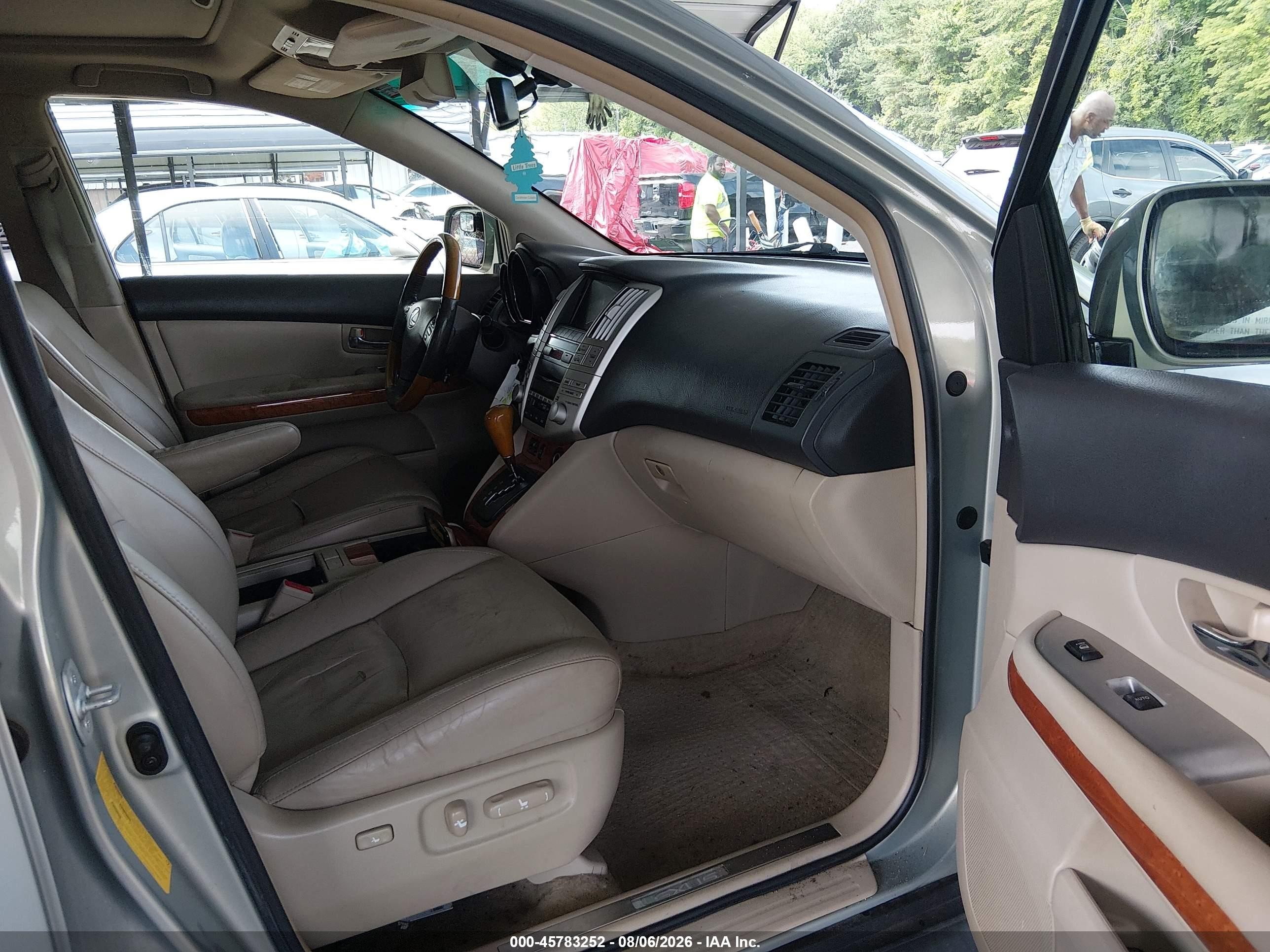2008 Lexus Rx 400h   Silver vin: JTJHW31UX82050146