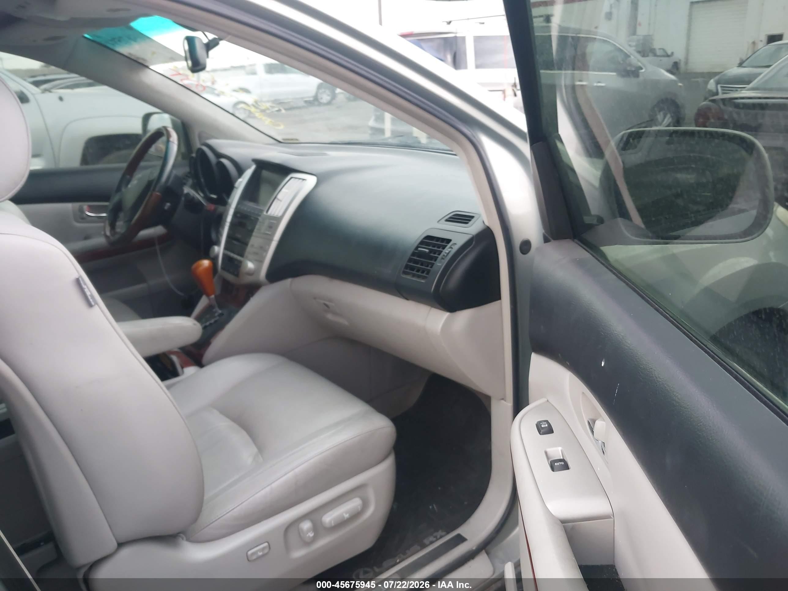 2008 Lexus Rx 400h   Silver vin: JTJHW31UX82052852