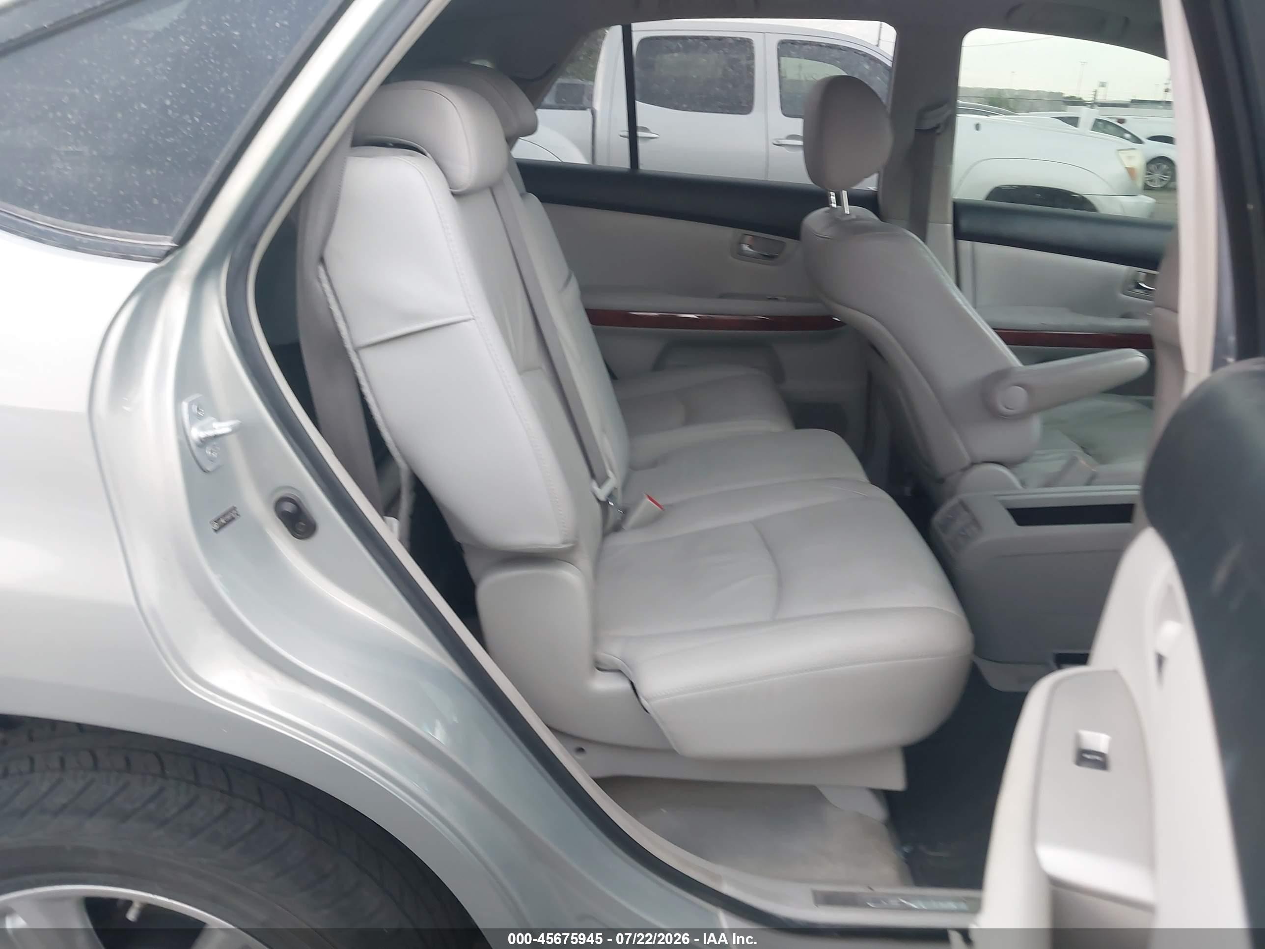 2008 Lexus Rx 400h   Silver vin: JTJHW31UX82052852