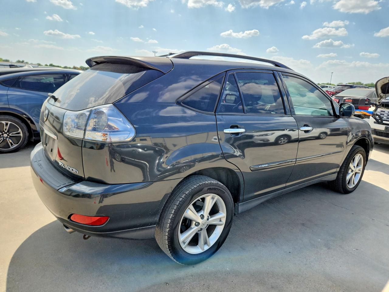 2008 Lexus Rx 400h Серый vin: JTJHW31UX82070137