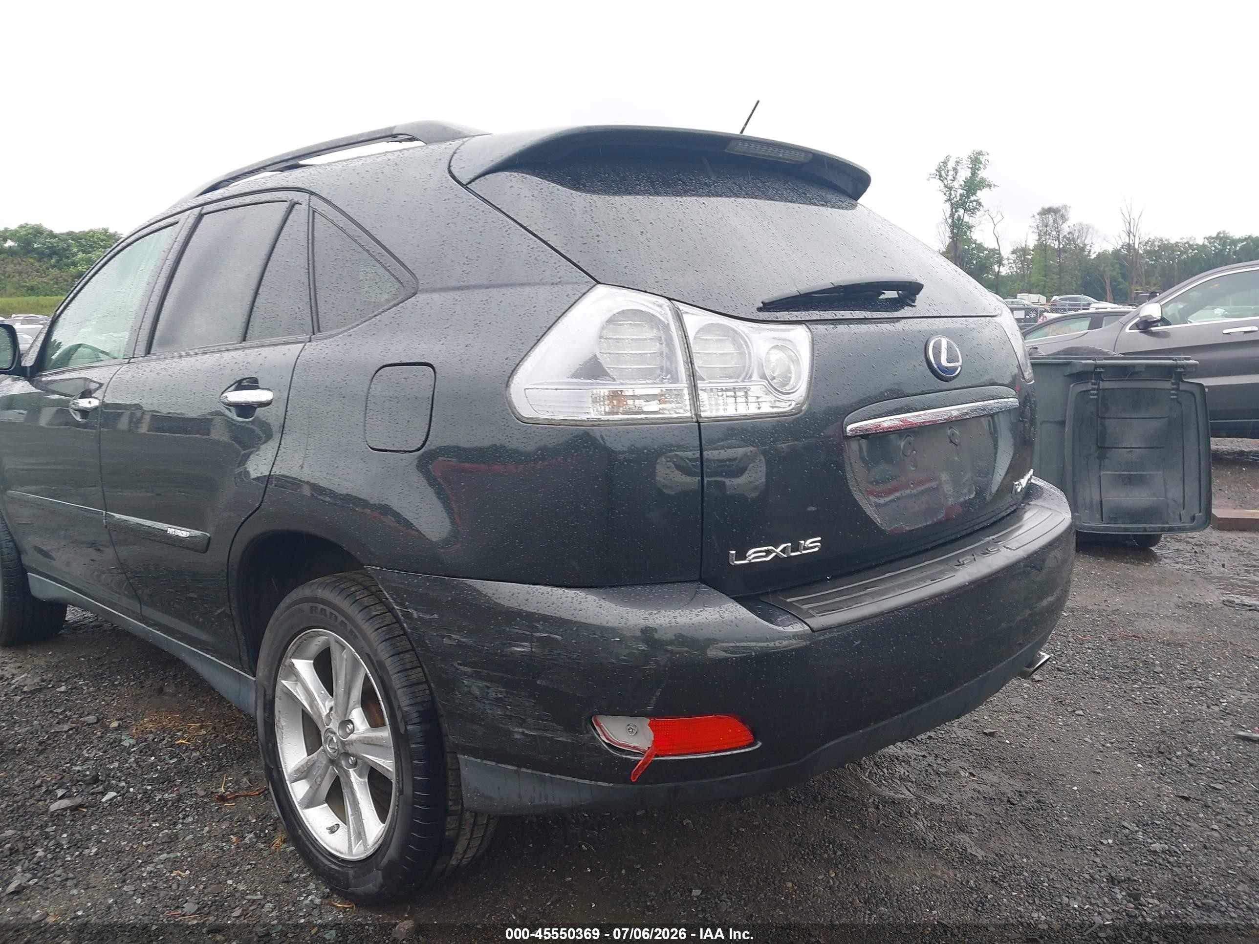 2008 Lexus Rx 400h   Серый vin: JTJHW31UX82070204