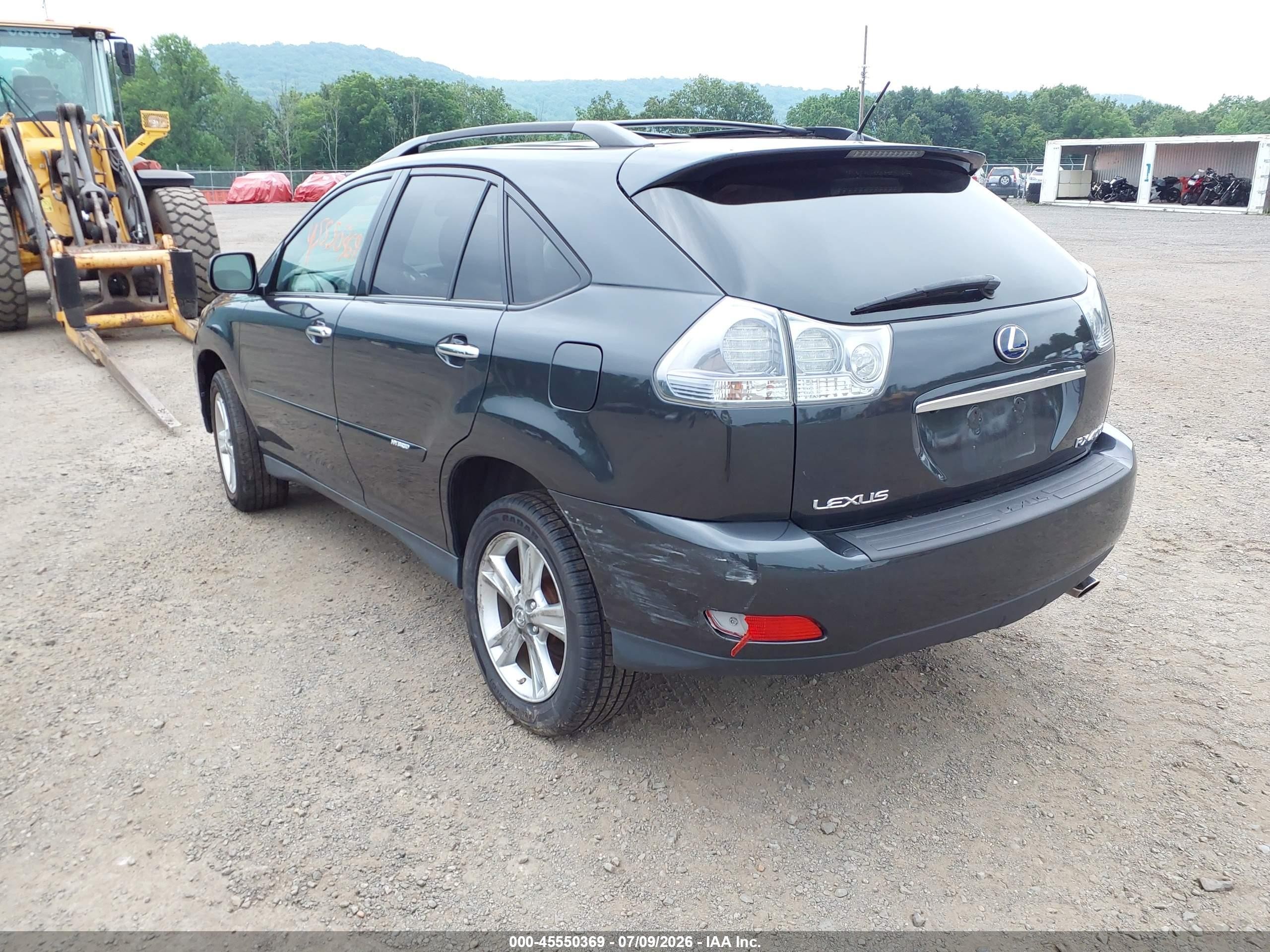 2008 Lexus Rx 400h   Серый vin: JTJHW31UX82070204