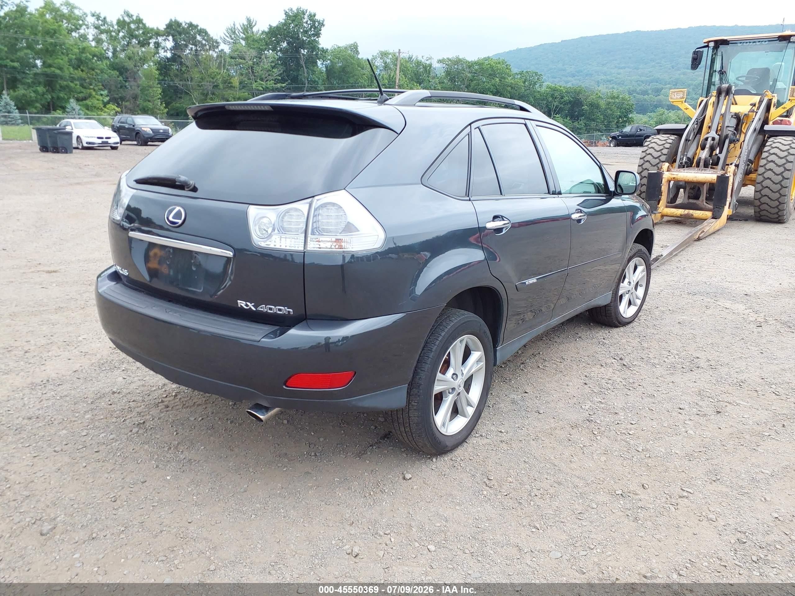 2008 Lexus Rx 400h   Серый vin: JTJHW31UX82070204