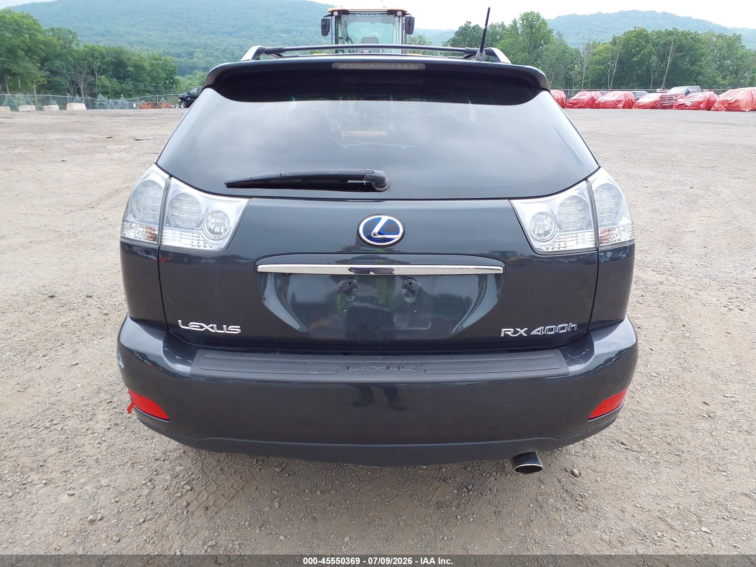 2008 Lexus Rx 400h   Серый vin: JTJHW31UX82070204