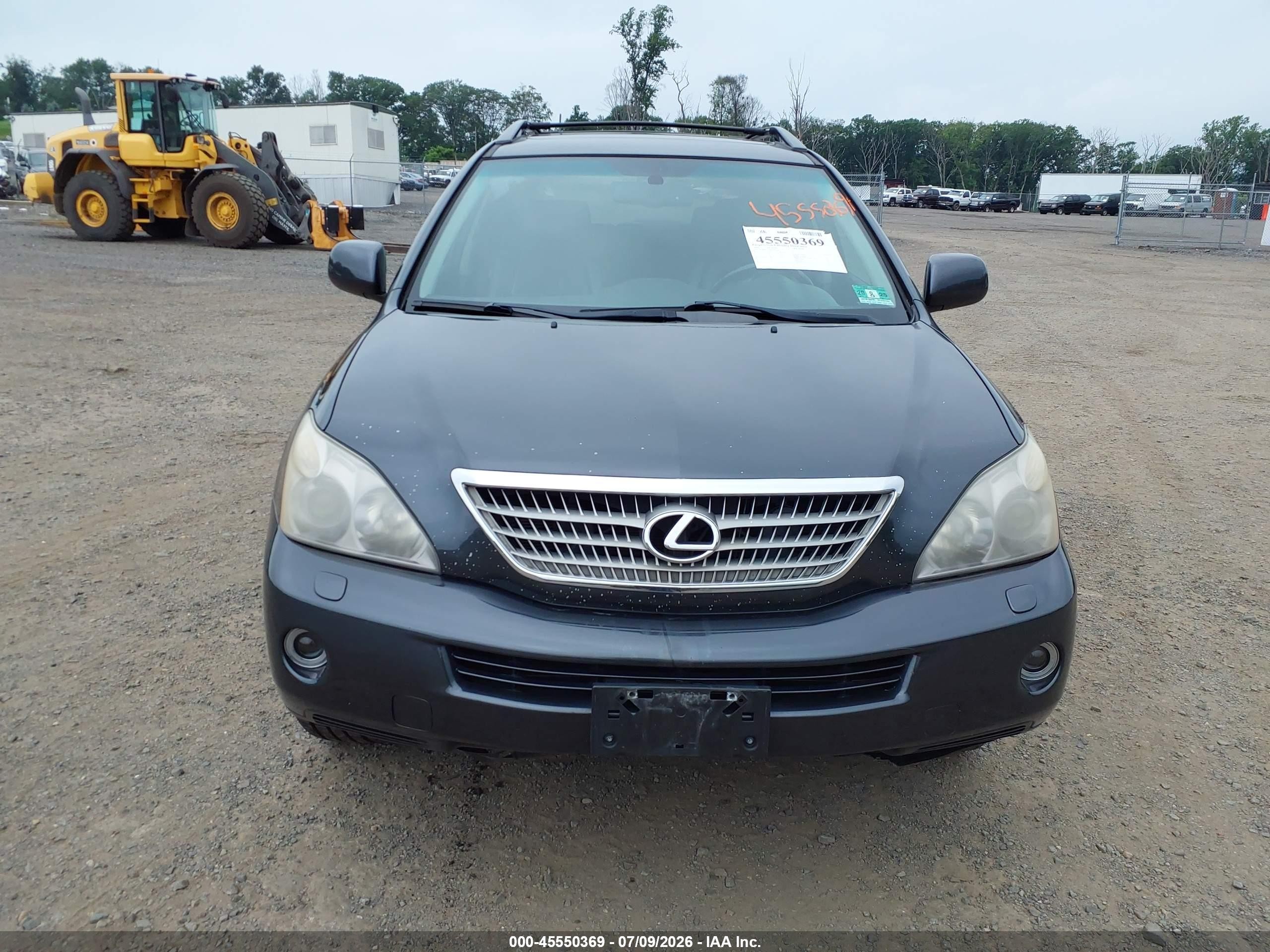 2008 Lexus Rx 400h   Серый vin: JTJHW31UX82070204