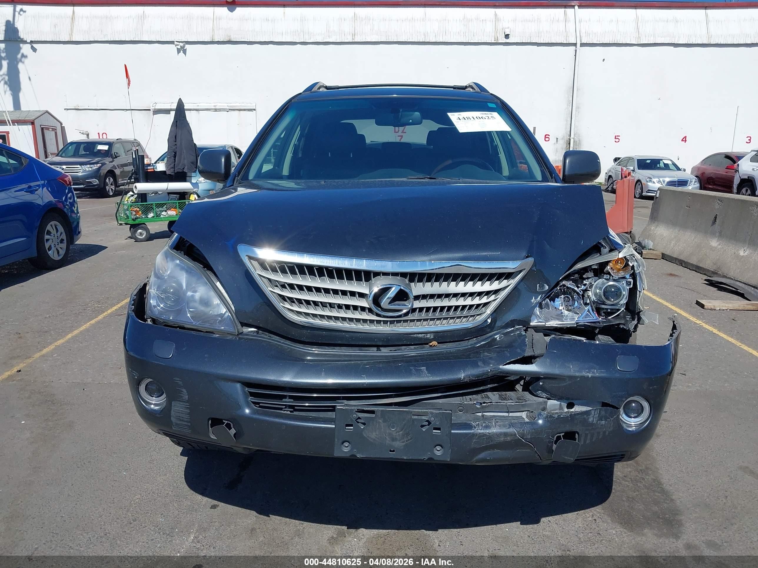 2008 Lexus Rx 400h Gray vin: JTJHW31UX82850980