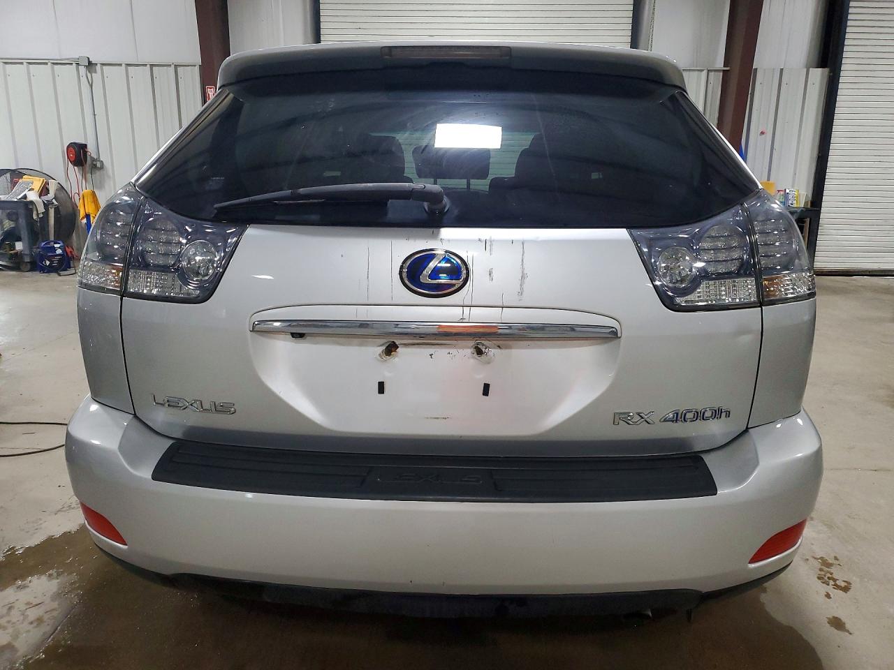 2008 Lexus Rx 400h Silver vin: JTJHW31UX82863793