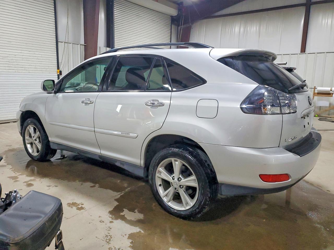 2008 Lexus Rx 400h Silver vin: JTJHW31UX82863793