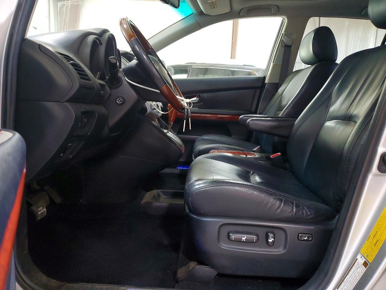 2008 Lexus Rx 400h Silver vin: JTJHW31UX82863793