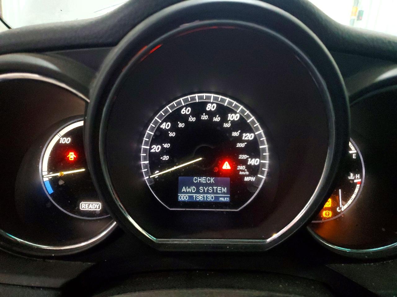 2008 Lexus Rx 400h Silver vin: JTJHW31UX82863793
