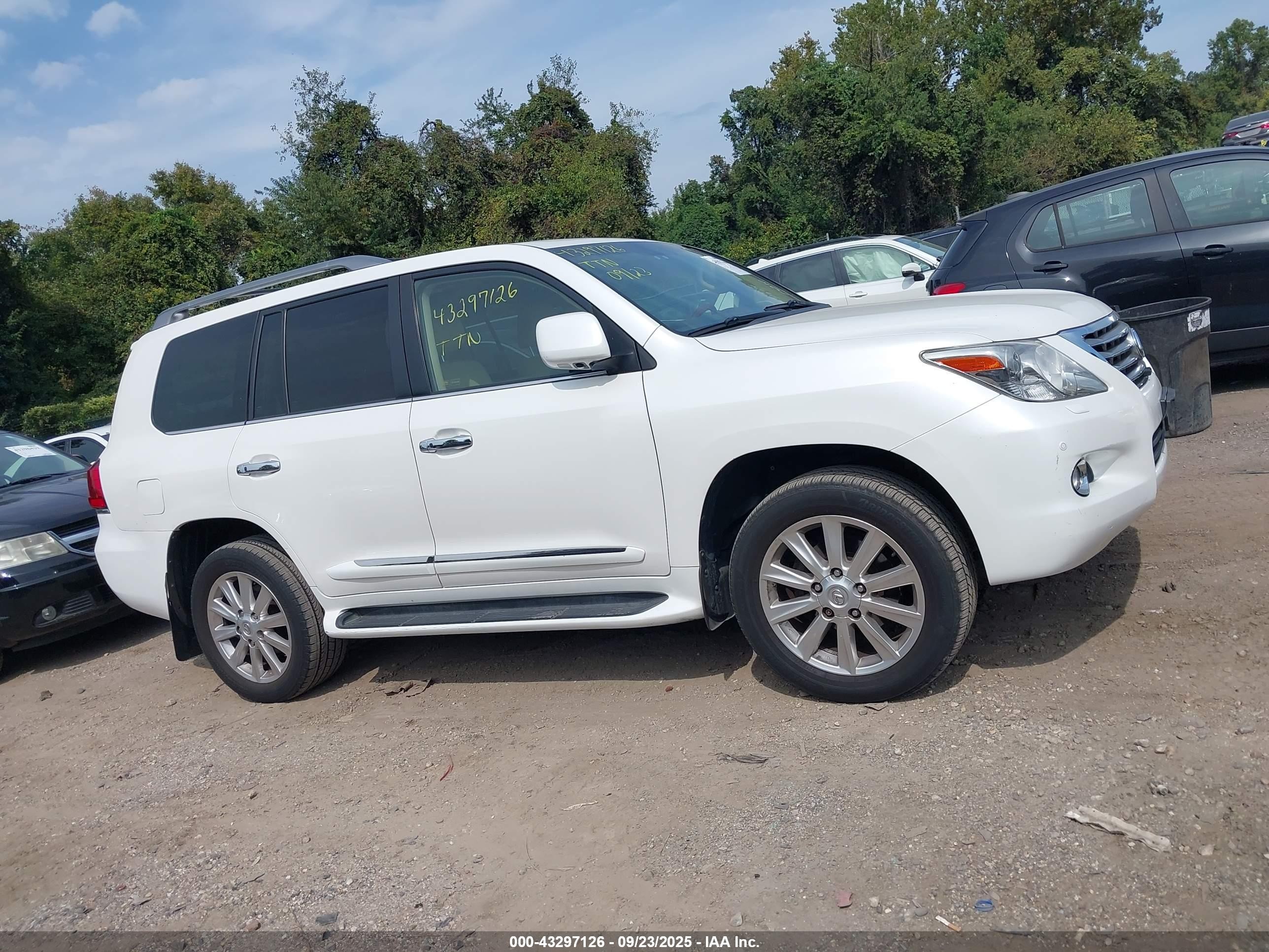 2008 Lexus Lx 570   Белый vin: JTJHY00W184017200