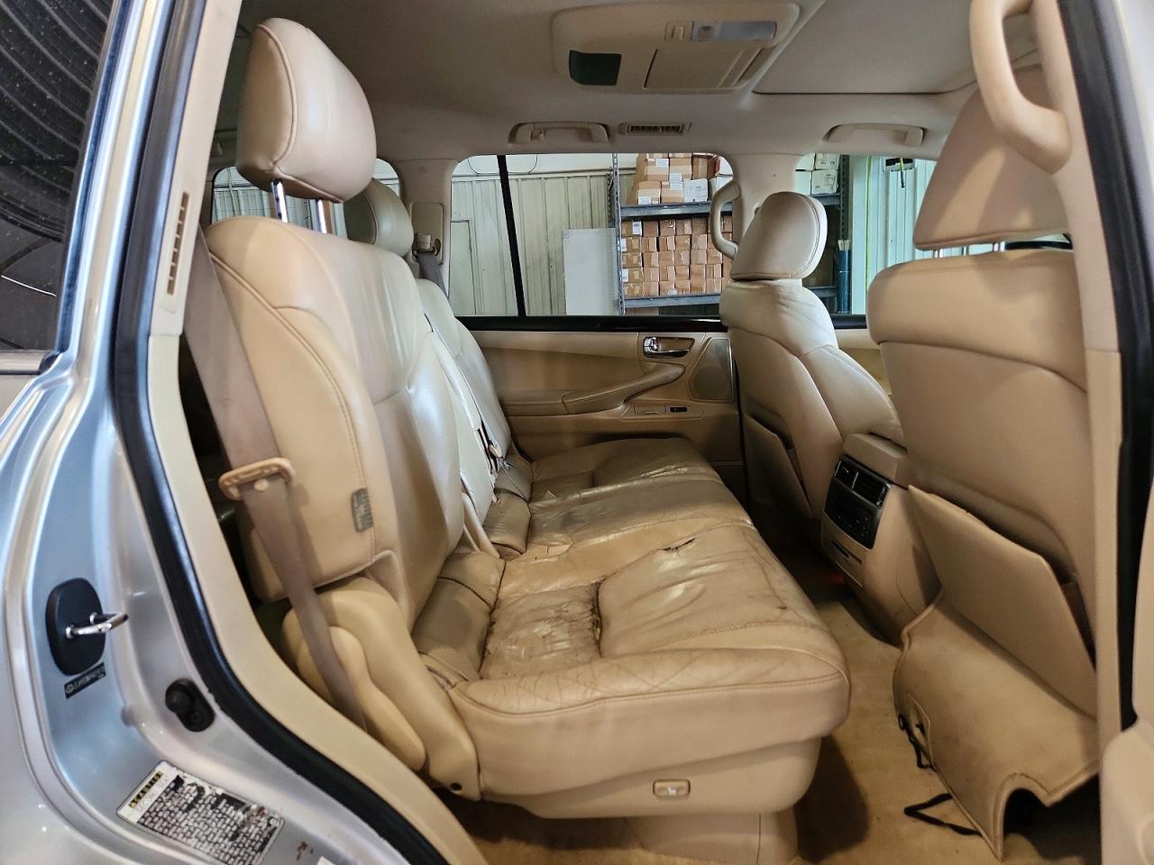 2009 Lexus Lx 570 Серебряный vin: JTJHY00W494019170