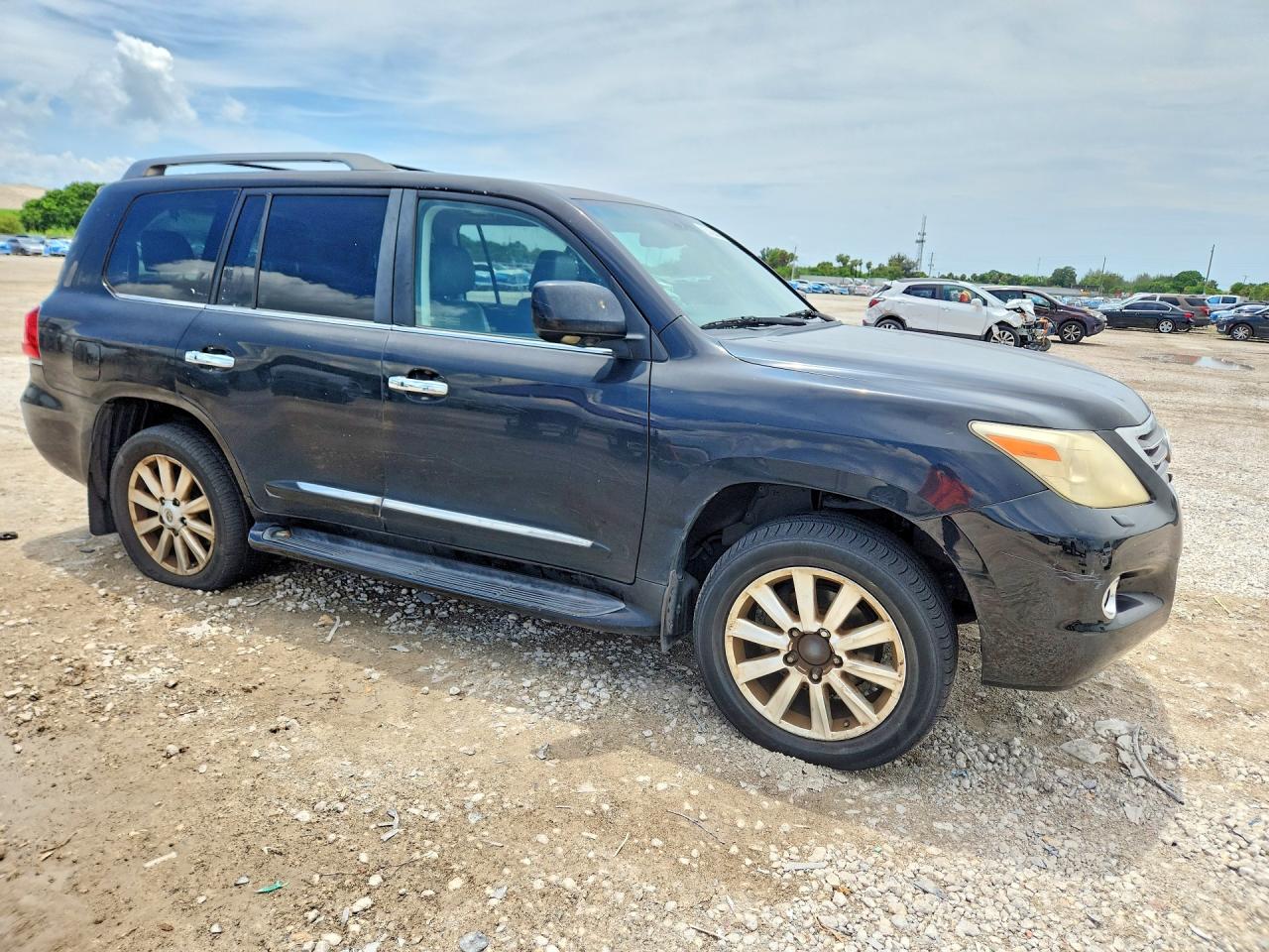 2009 Lexus Lx 570 Black vin: JTJHY00W594029190