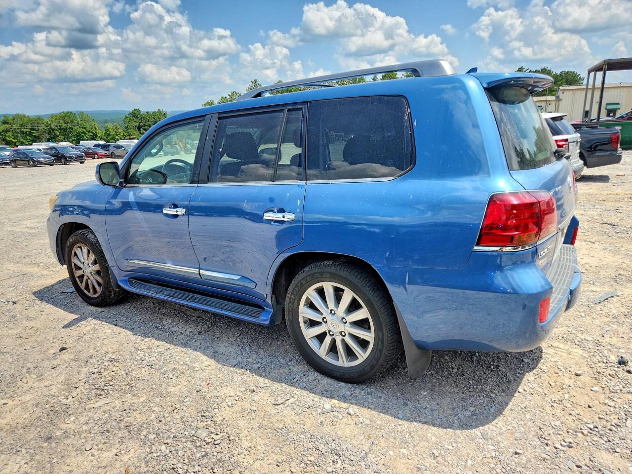 2009 Lexus Lx 570 Blue vin: JTJHY00W694020403