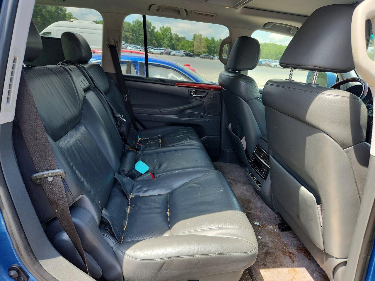 2009 Lexus Lx 570 Blue vin: JTJHY00W694020403