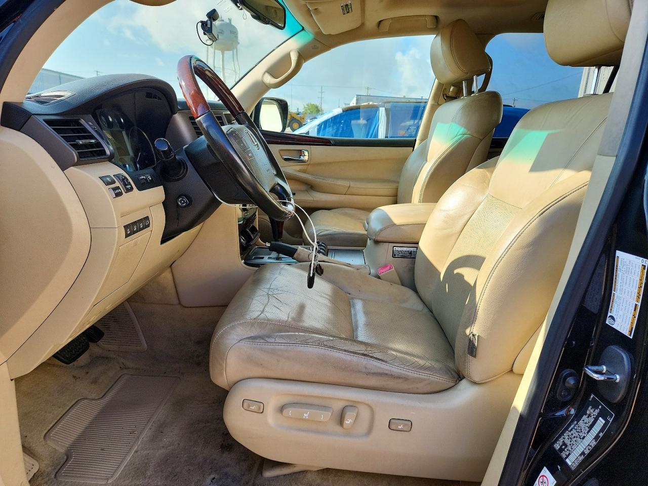 2009 Lexus Lx 570 Black vin: JTJHY00W694028596