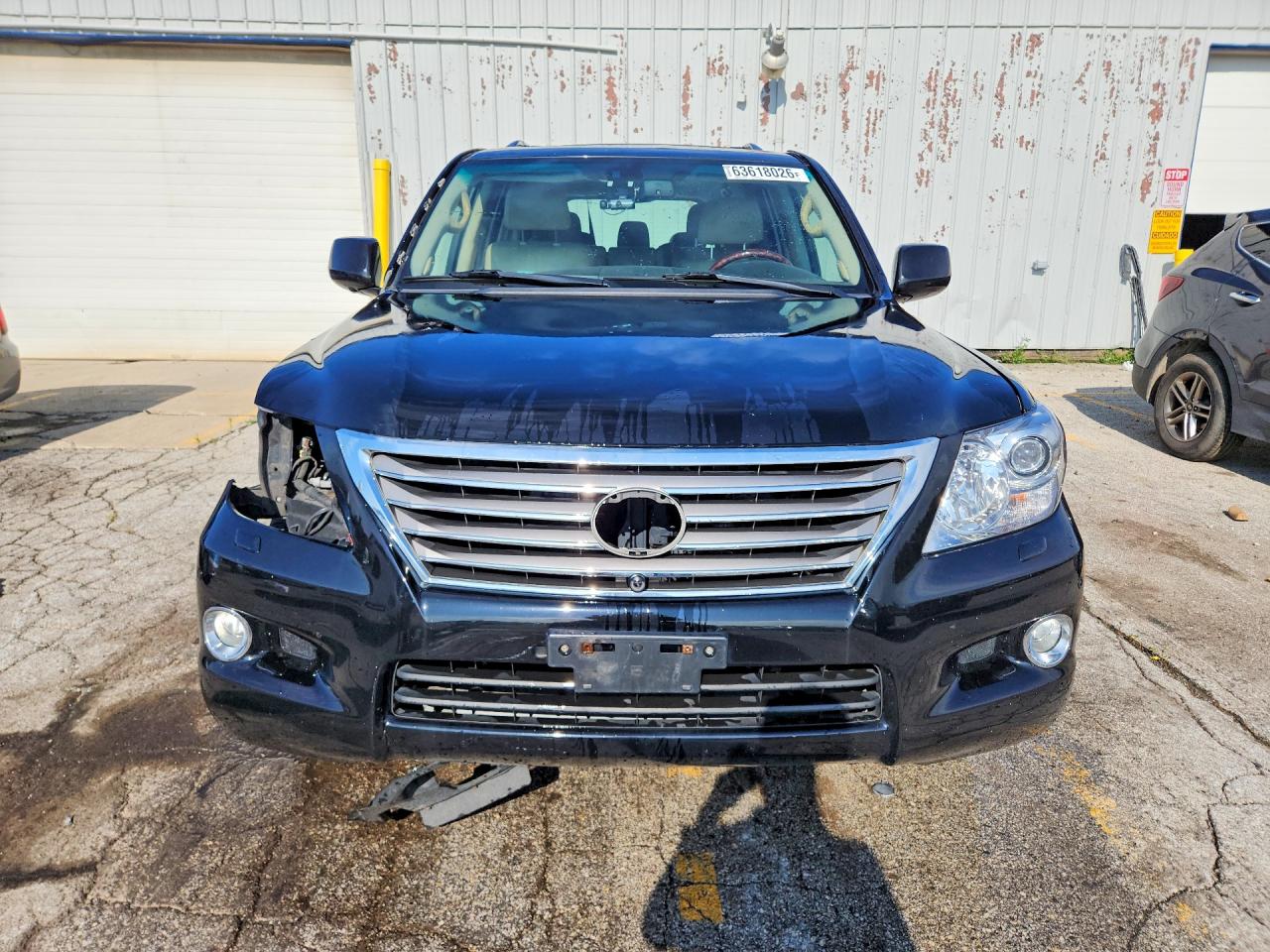 2009 Lexus Lx 570 Black vin: JTJHY00W694028596