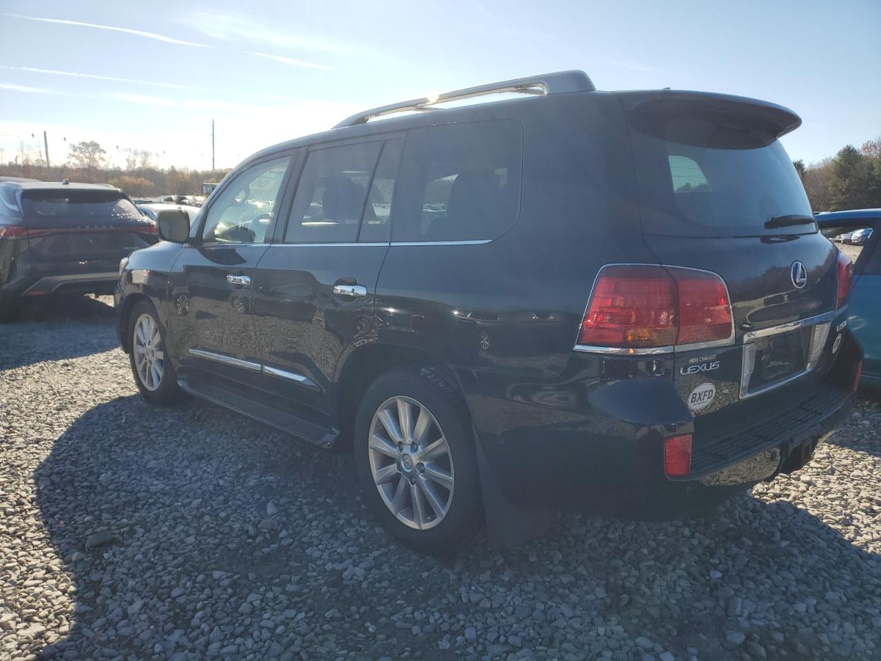 2009 Lexus Lx 570 Black vin: JTJHY00W694032437