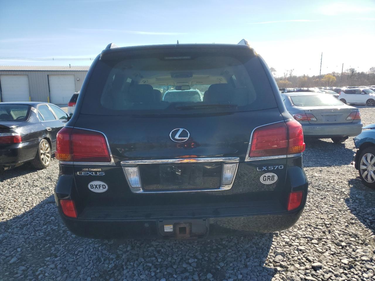 2009 Lexus Lx 570 Black vin: JTJHY00W694032437