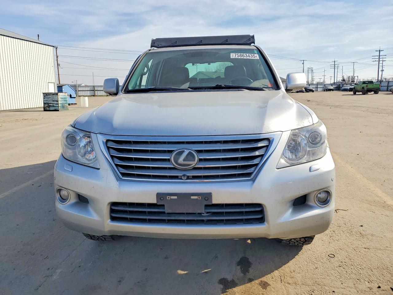 2009 Lexus Lx 570 Серебряный vin: JTJHY00W994019181