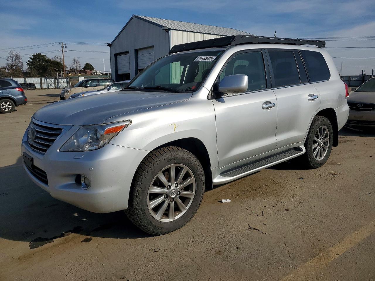 2009 Lexus Lx 570 Silver vin: JTJHY00W994019181