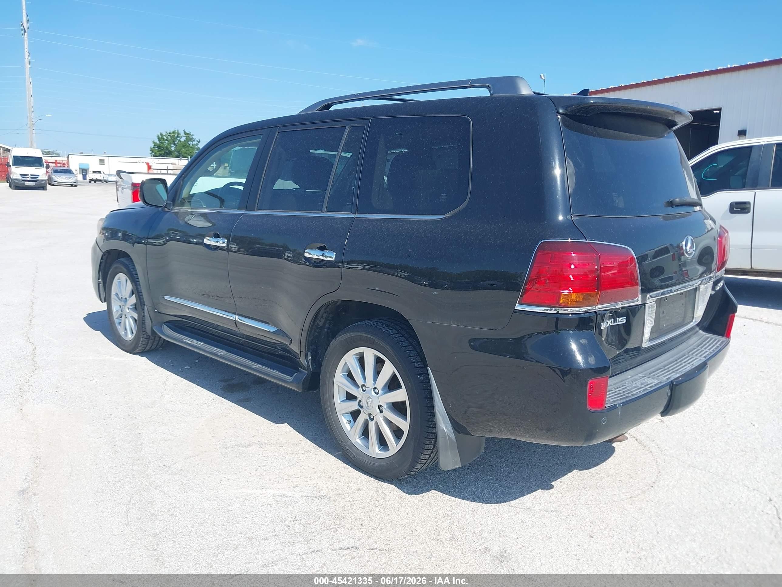 2010 Lexus Lx 570   Black vin: JTJHY7AX0A4044832