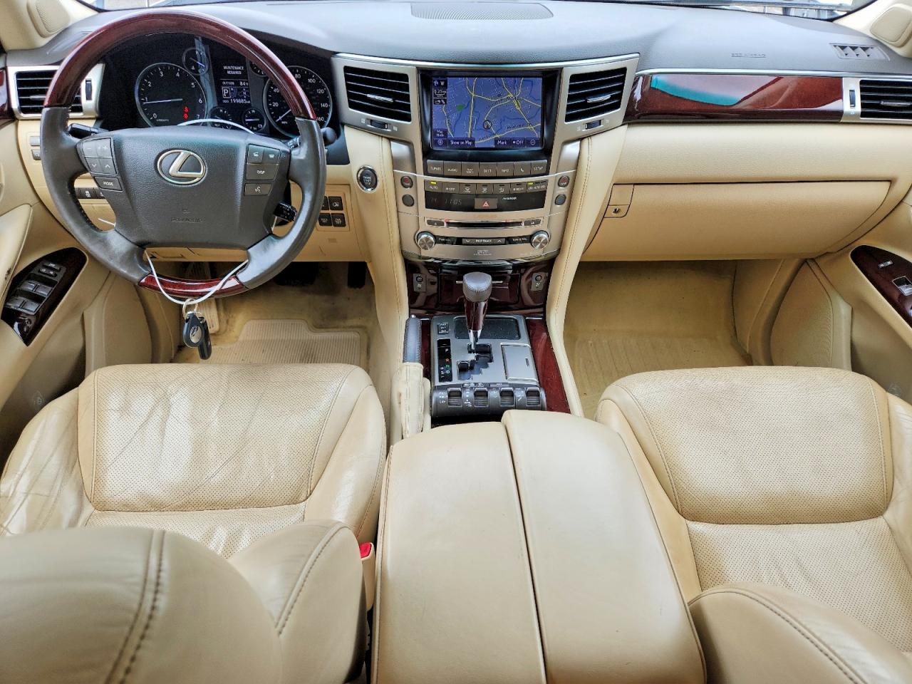 2013 Lexus Lx 570 White vin: JTJHY7AX0D4101776