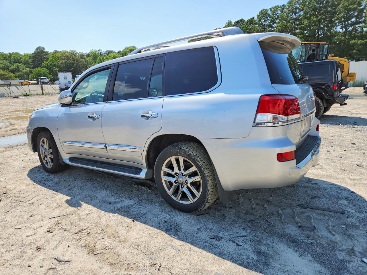 2014 Lexus Lx 570 Серебряный vin: JTJHY7AX0E4134150