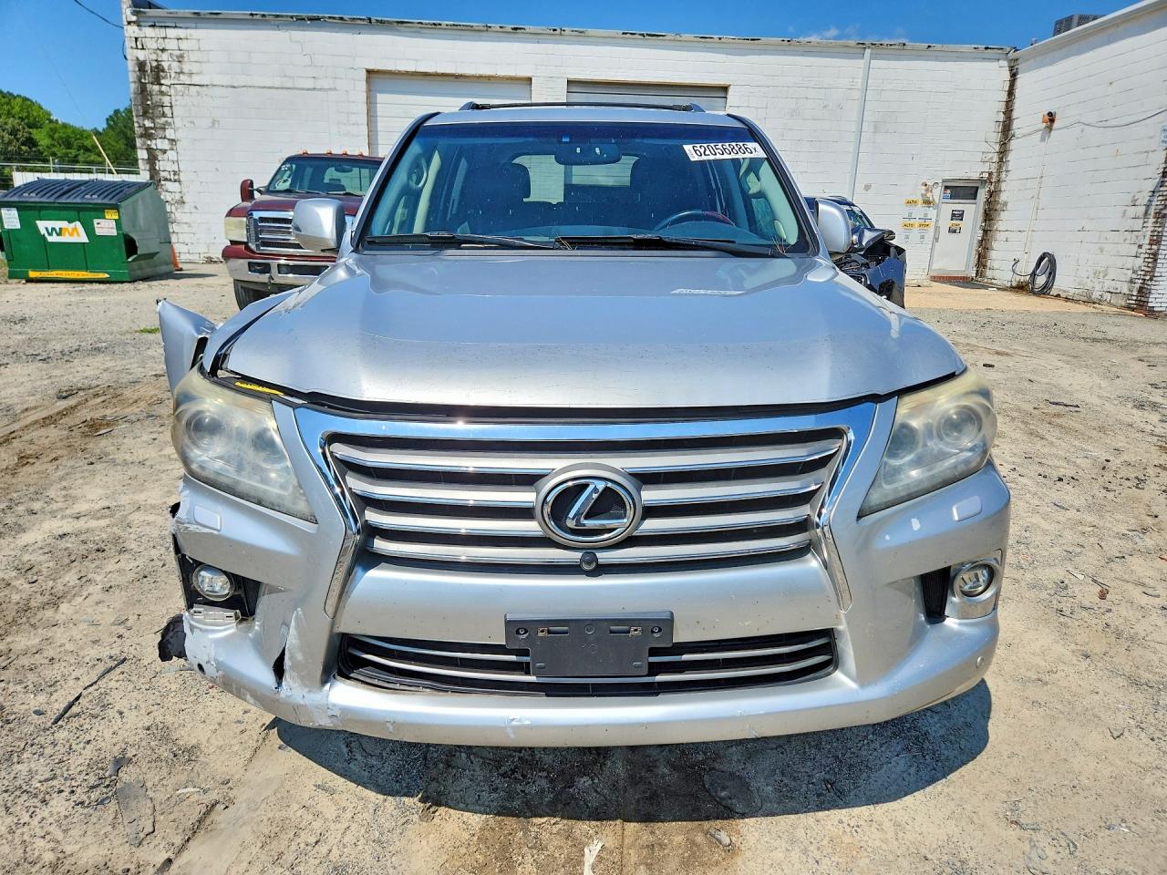2014 Lexus Lx 570 Серебряный vin: JTJHY7AX0E4134150