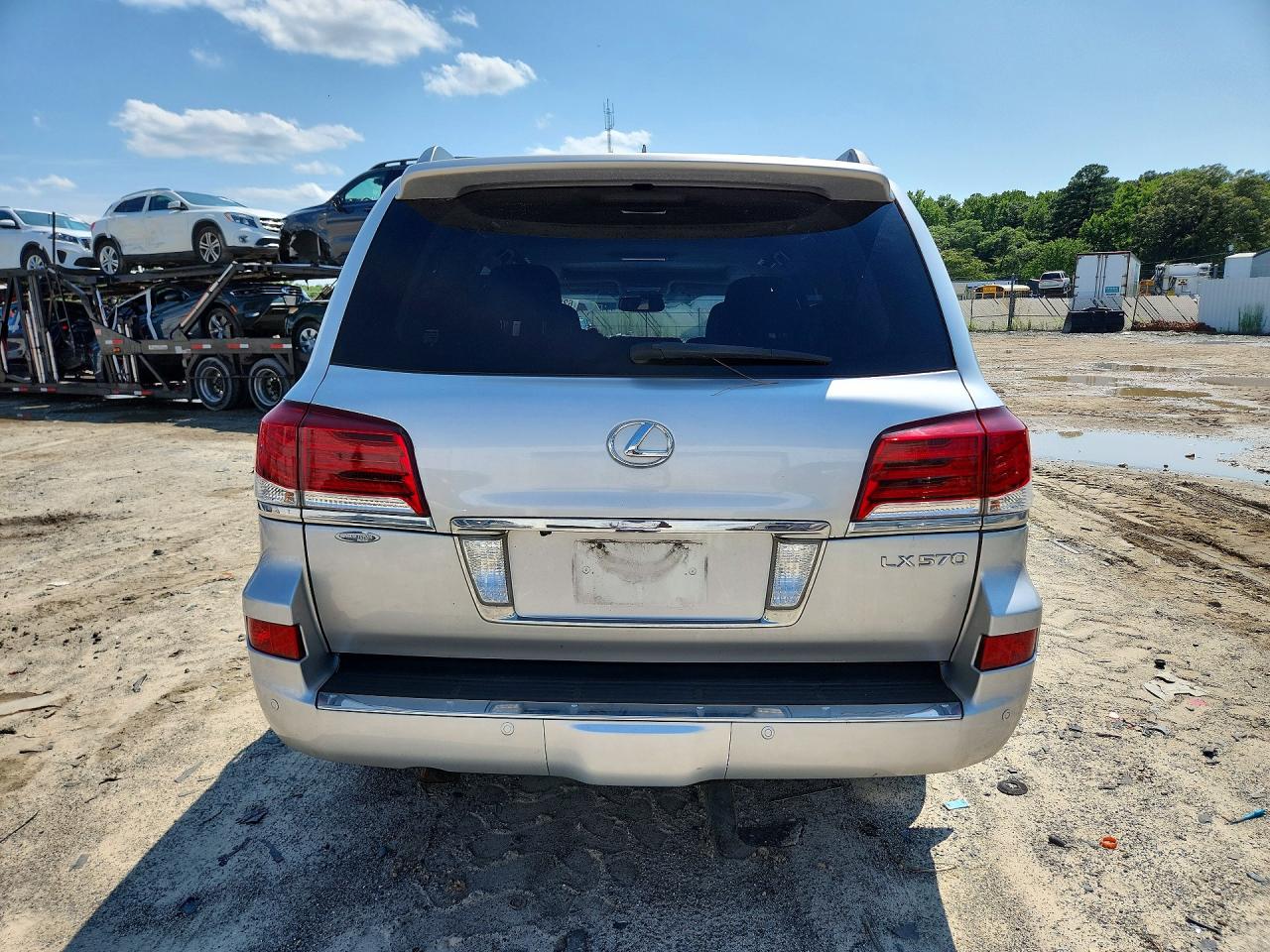2014 Lexus Lx 570 Серебряный vin: JTJHY7AX0E4134150