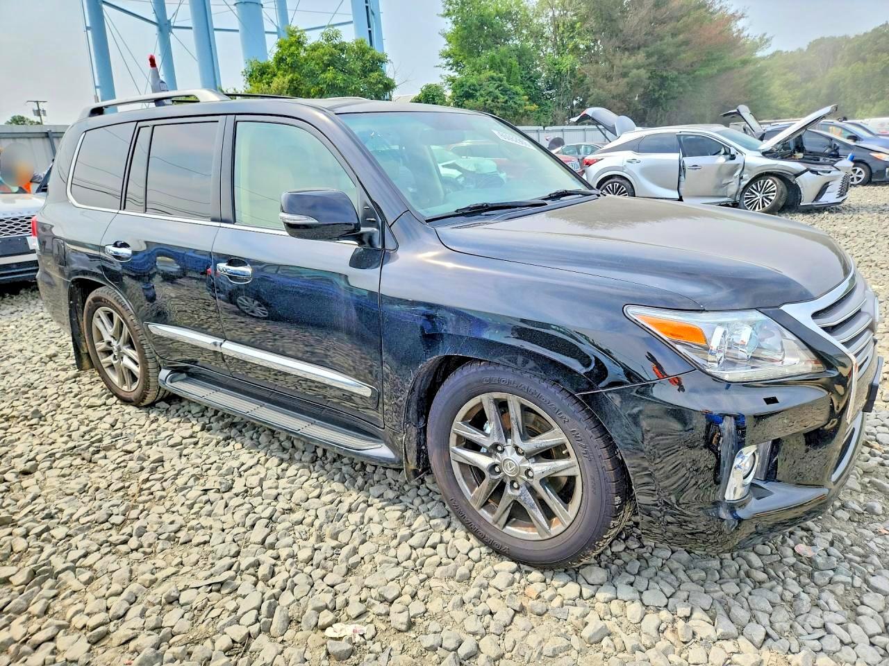 2014 Lexus Lx 570 Black vin: JTJHY7AX0E4160277