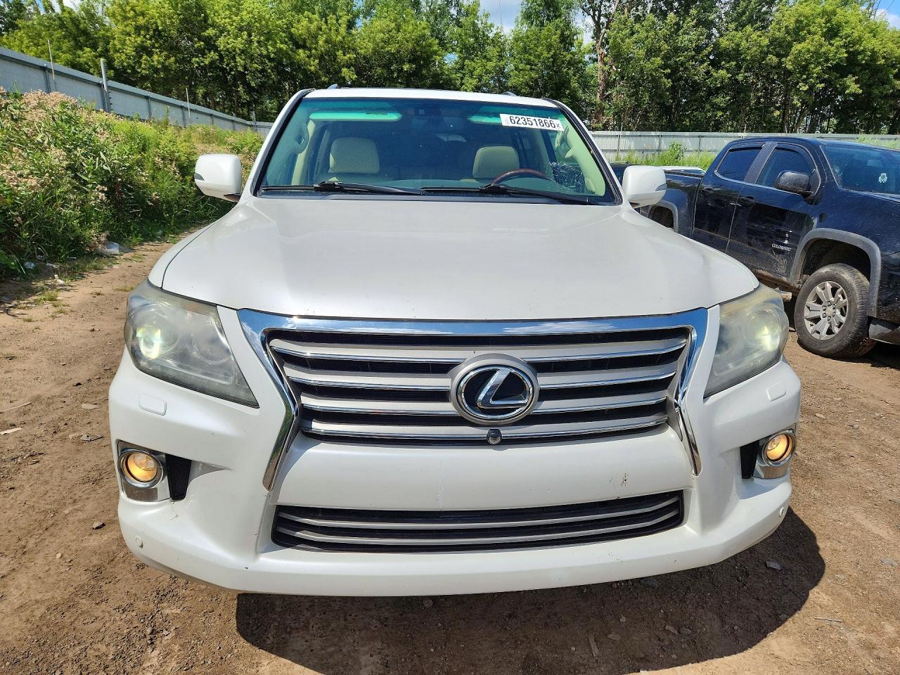 2013 Lexus Lx 570 Белый vin: JTJHY7AX1D4108252
