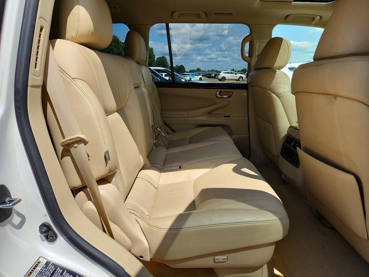 2013 Lexus Lx 570 Белый vin: JTJHY7AX1D4108252