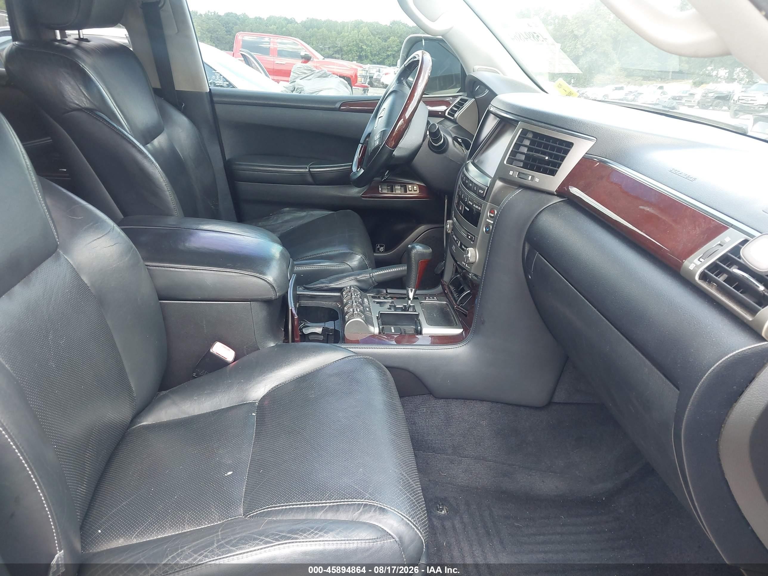 2013 Lexus Lx 570 Gray vin: JTJHY7AX1D4109563